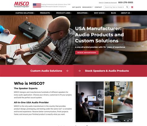 misco website